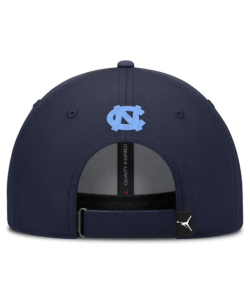 Jordan Men's Navy North Carolina Tar Heels Club Prep Performance Adjustable Hat