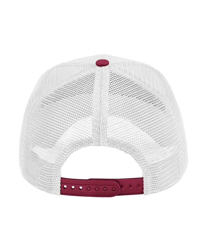 Colosseum Men's White Temple Owls Wyatt Adjustable Hat