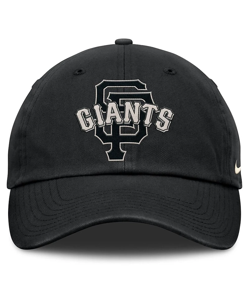 Nike Men's Black San Francisco Giants Statement Club Adjustable Hat