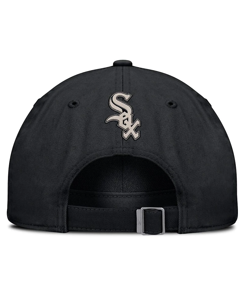 Nike Men's Black Chicago White Sox Statement Club Adjustable Hat