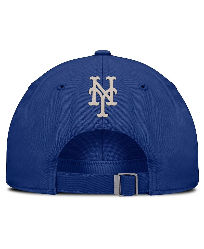 Nike Men's Royal New York Mets Statement Club Adjustable Hat