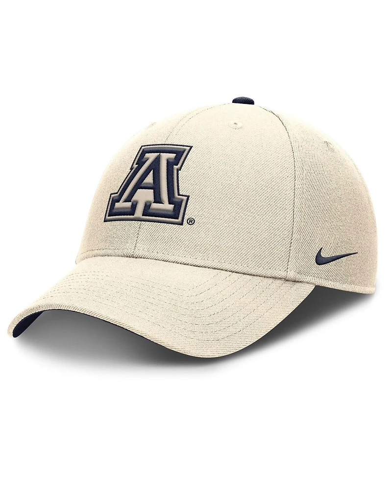 Nike Men's Natural Arizona Wildcats Rise Primetime Performance Trucker Adjustable Hat