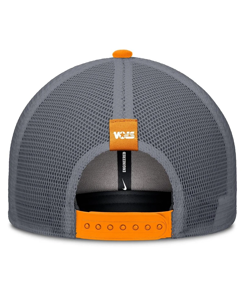 Nike Men's Tennessee Orange/Gray Tennessee Volunteers Legacy Arch Rise Performance Trucker Adjustable Hat
