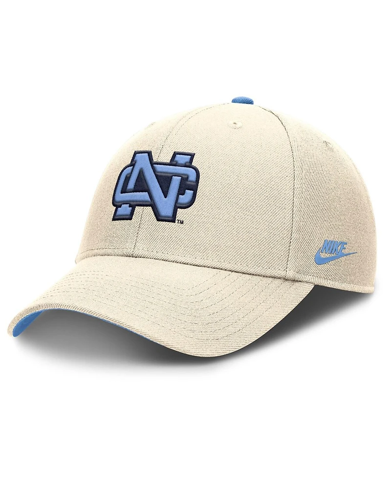 Nike Men's Natural North Carolina Tar Heels Rise Legacy Adjustable Hat