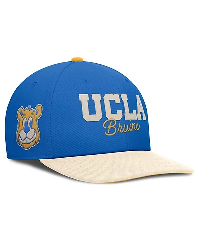 Nike Men's Blue/Cream Ucla Bruins Pro Legacy Script Snapback Hat