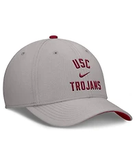 Nike Men's Gray Usc Trojans Rise Prep Performance Flex Hat