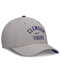 Nike Men's Gray Clemson Tigers Rise Prep Performance Flex Hat