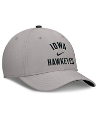 Nike Men's Gray Iowa Hawkeyes Rise Prep Performance Flex Hat