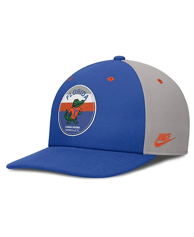 Nike Men's Royal/Gray Florida Gators Prep Pro Performance Snapback Hat