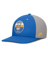 Nike Men's Blue/Gray Ucla Bruins Prep Pro Performance Snapback Hat