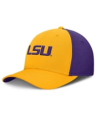 Nike Men's Gold/Purple Lsu Tigers 2025 Sideline Rise Local Performance Flex Hat