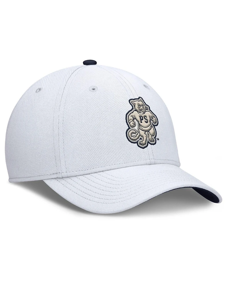 Nike Men's White Penn State Nittany Lions Legacy Rise Performance Flex Hat