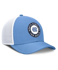 Jordan Men's Light Blue/White North Carolina Tar Heels Rise Primetime Performance Trucker Adjustable Hat
