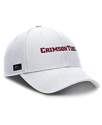 Nike Men's White Alabama Crimson Tide 2025 On-Field Rise Performance Adjustable Hat