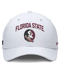 Nike Men's White Florida State Seminoles 2025 On-Field Rise Performance Flex Hat