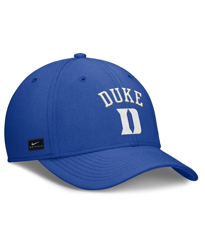 Nike Men's Royal Duke Blue Devils 2025 On-Field Rise Performance Flex Hat