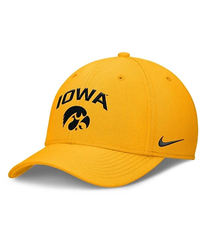 Nike Men's Gold Iowa Hawkeyes 2025 On-Field Rise Performance Flex Hat