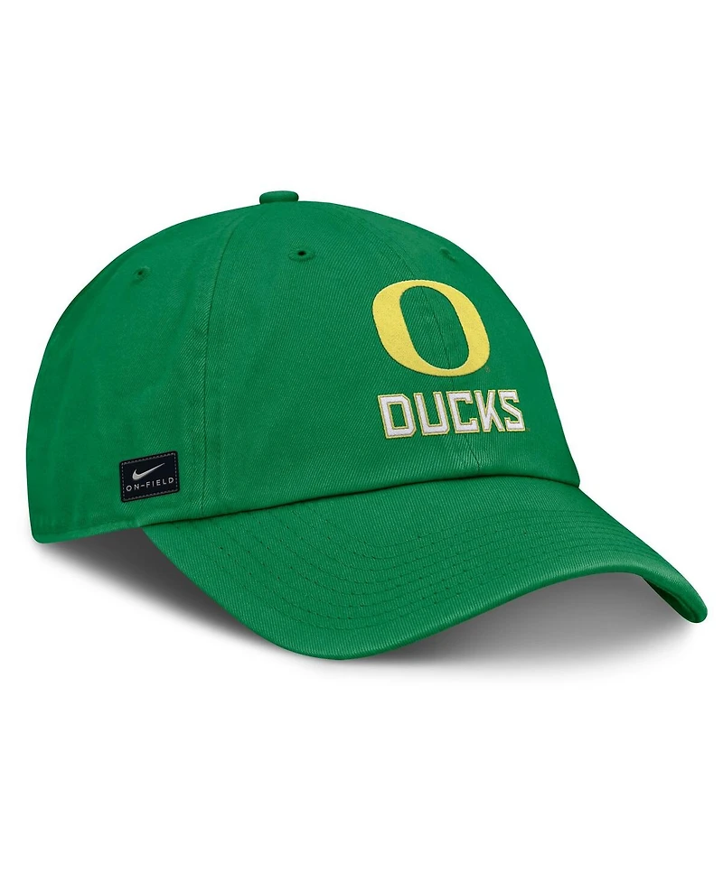 Nike Men's Green Oregon Ducks 2025 On-Field Club Adjustable Hat