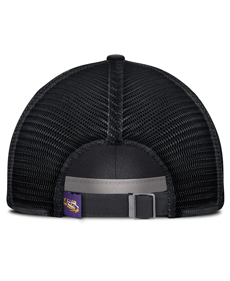 Nike Men's Anthracite Lsu Tigers 2025 Gameday On-Field Club Adjustable Trucker Hat