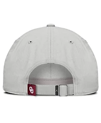 Jordan Men's Gray Oklahoma Sooners 2025 On-Field Gameday Club Adjustable Hat