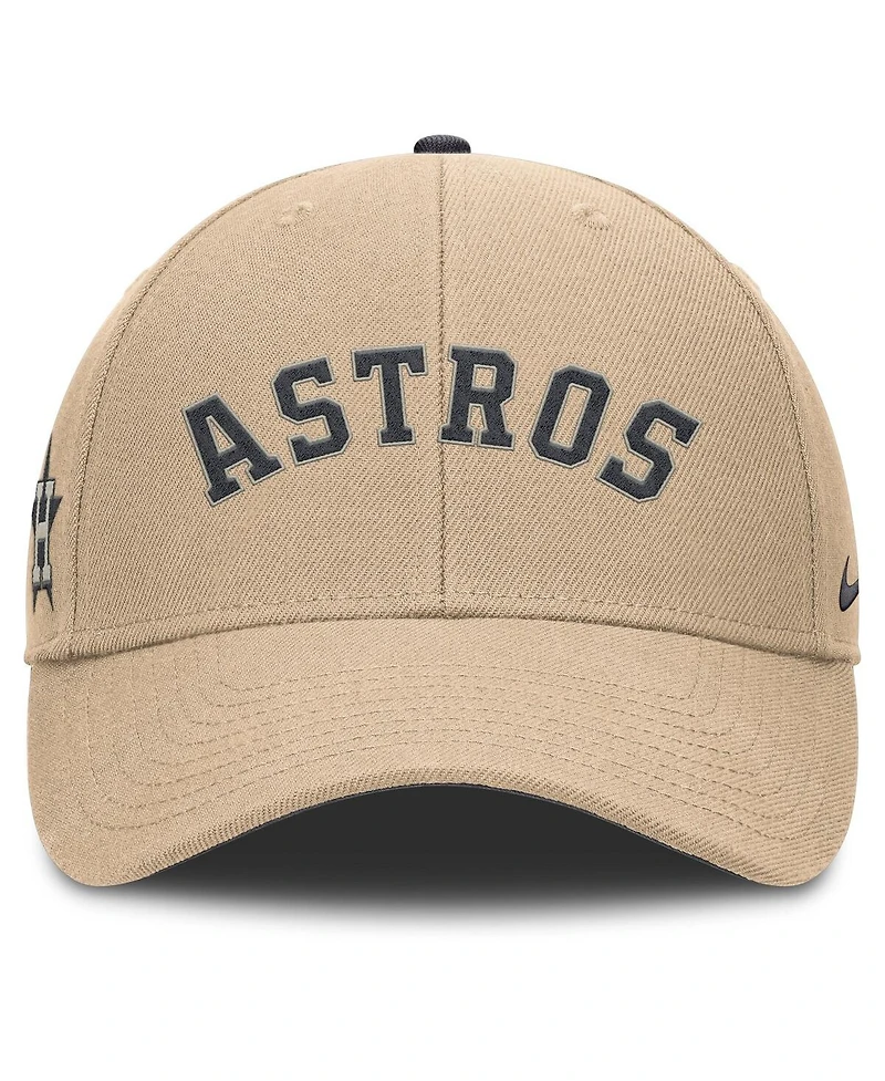 Nike Men's Khaki Houston Astros Rise Adjustable Hat
