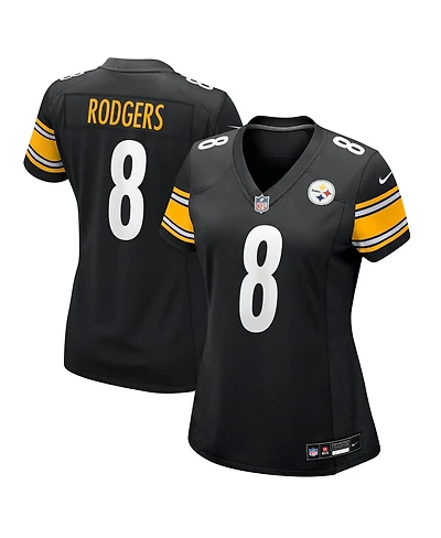Nike Women's Aaron Rodgers Black Pittsburgh Steelers Game Jersey