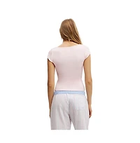 Cotton On Women's 90S Scoop Neck Tee