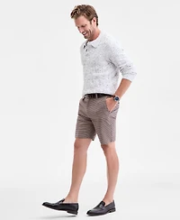 Club Room Men's Regular-Fit Checked Plaid 9" Shorts, Macy's Exclusive