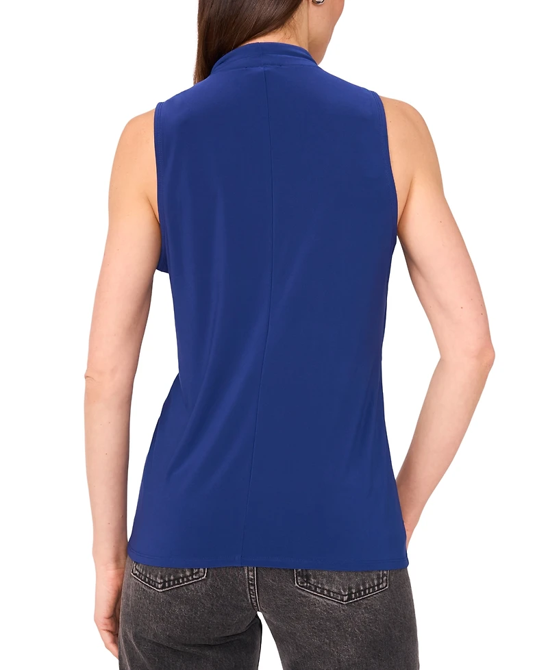 Vince Camuto Women's Crossover Wrap-Front Sleeveless Top