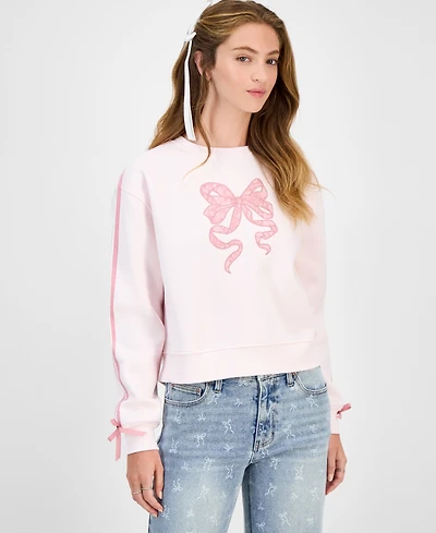 Rebel Veil Juniors' Novelty Crewneck Sweatshirt