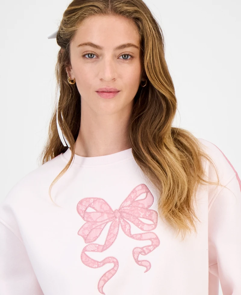 Rebel Veil Juniors' Novelty Crewneck Sweatshirt