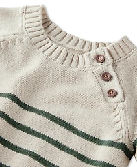 Carter's Baby Kids 2-Piece Striped Knit Sweater and Pants Set
