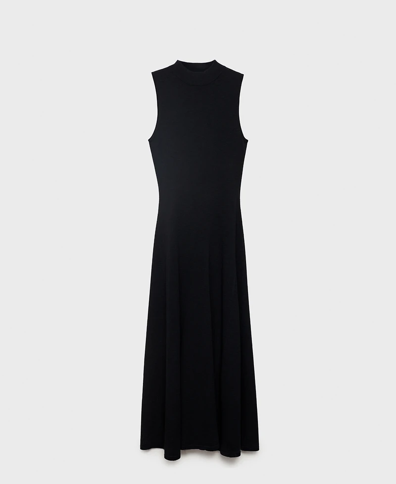 Mango Women's Fine Knit A-Line Dress