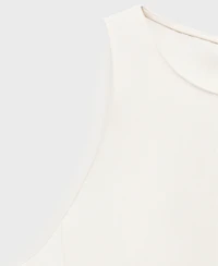 Mango Women's A-Line Crew Neck Top