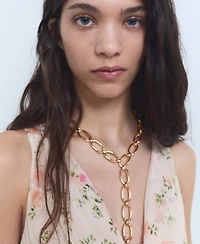 Mango Women's Draped Floral Dress