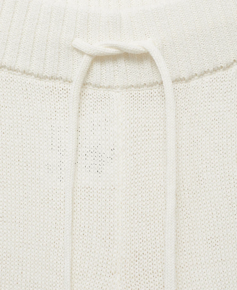 Mango Women's Straight Knitted Pants