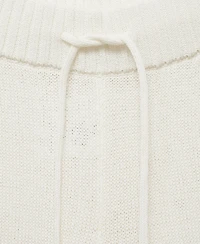 Mango Women's Straight Knitted Pants