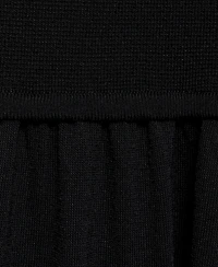 Mango Women's Cross-Back Knitted Dress