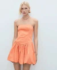 Mango Women's Short Balloon-Effect Dress