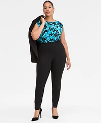I.n.c. International Concepts Plus High-Rise Slim-Fit Ankle Pants, Macy's Exclusive