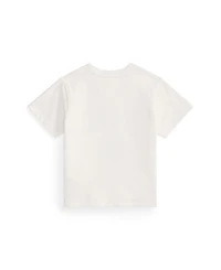 Polo Ralph Lauren Toddler and Little Girls Us Open Crest Cotton Jersey T-Shirt