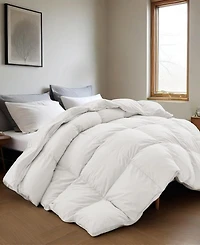 Unikome Heavyweight White Goose Feather and Down Comforter