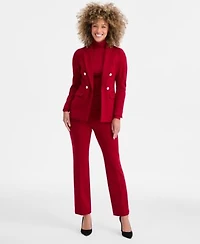 Anne Klein Womens Pull On Tailored Pants P Xxs 3x