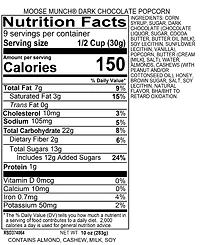 Harry & David Dark Chocolate Moose Munch Gable Box, 10-Oz.