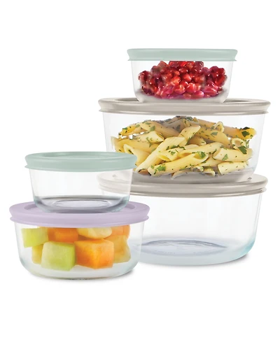 Pyrex Simply Store 10-Pc. Glass Storage Set