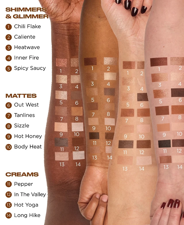 Shop Urban Decay Warm-Toned Naked Shaped Eye Face Palette at