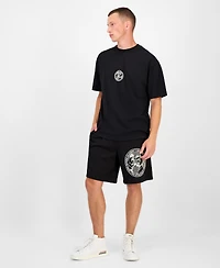 Hugo Boss Men's Diboxer Short Sleeve Crewneck Graphic T-Shirt