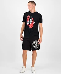 Hugo By Boss Dwresto Cotton Graphic T-Shirt