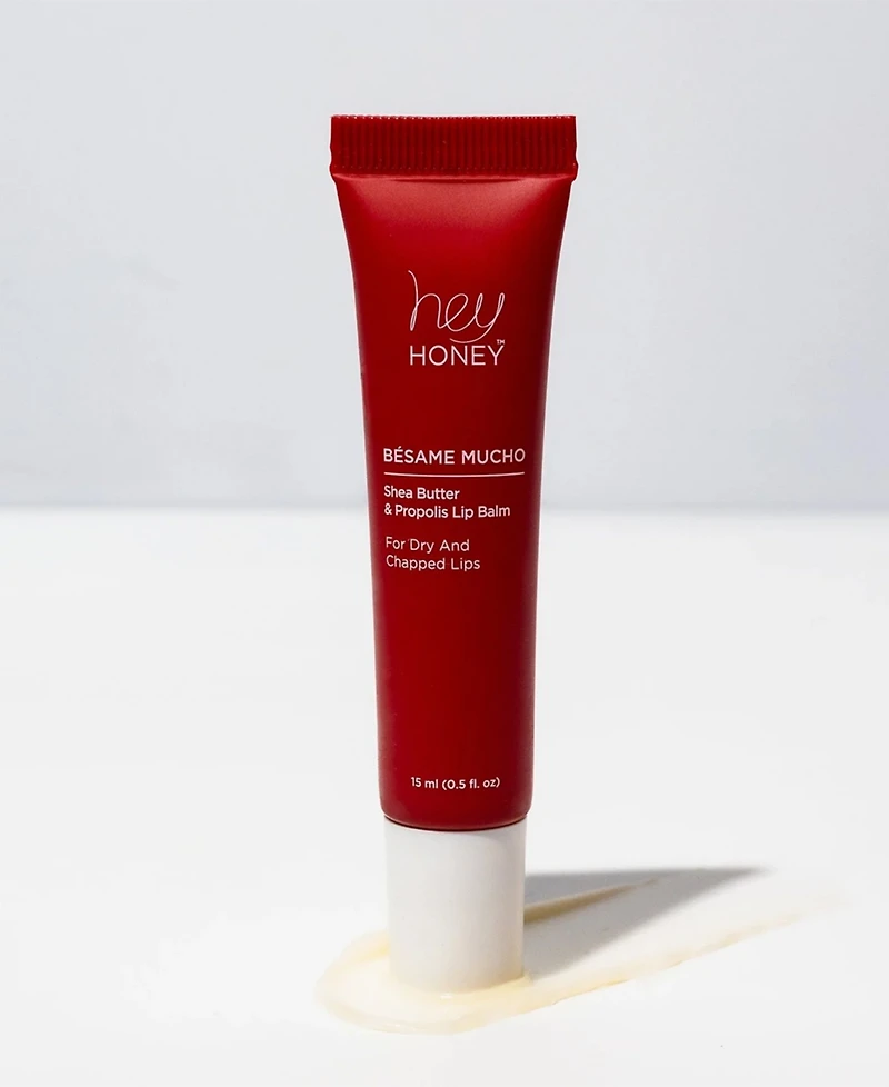 Hey Honey Besame Mucho Shea Butter Propolis Lip Balm, 15 ml