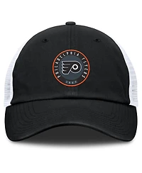 Fanatics Men's Black/Gray Philadelphia Flyers Averie Trucker Adjustable Hat
